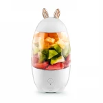 2020 Custom 330ml Mini small cute portable automatic USB rechargeable smoothie fruit juicier cup blenders mixer blender