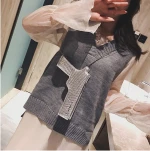 2020 funky purse lady girls handbags gun shaped shoulder of gun shaped purse bags