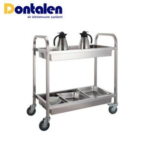 2020 high quality Industrial Hotel and Restaurant Serving Catering Service 4 Tier Trolley