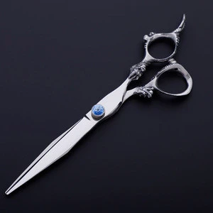 2020 hot sale dragon handle hair scissors customize available barber shear hair thinning scissor in multi-shape of tooth