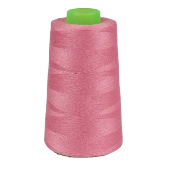 2020 new strong bright pink sewing machine thread 3000 yards polyester sewing thread