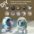2020 promotion gifts 10000mah cartoon B.cat space capsule power bank with breathing lamp and dual usb outputs
