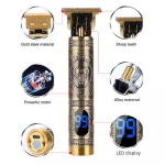 2021 Hot Sellig Professional Rechargeable head Outliner Hair Trimmer R Blade Trimmer Haircut Set Cordless T9 Hair Clipper