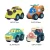 Import 2021 New cute cartoon airplane train toy vehicle set inertia friction toys car from China
