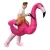Import 2021 New design funny inflatable animal costume inflatable Flamingo costumes For Adult from China