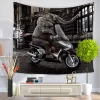 2021 New High Quality Cheap Custom Indian Style Printing Warm Wall Tapestry Art Gallery Homestay Elephant Printing Tapestry Wall