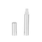 2021 Shiny Silver Finish Aluminum Shell whole sales 4 ml tube cosmetic packaging