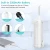 Import 2022 H2ofloss Portable Oral Irrigator 200ML OEM Foldable Water Flosser Type-C charging travelling water flosser from China