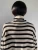 Import 2022 wholesale Striped wool cashmere turtleneck knitwear ladies casual sweater from China