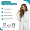 2024 New Design Terry Bathrobe Hotel 100%Cotton Terry Women and Men Bathrobe