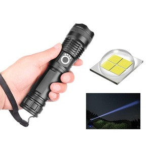20W 1500lumen 5 Lightings Modes Zoomable Torches Handheld Tactical Aluminium Body USB Rechargeable XhP50 LED Flashlights