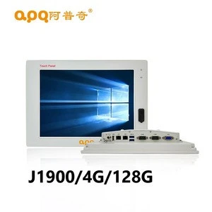 21.5 inch capacitive touch screen frameless touch screen monitor J1900/4G/128G