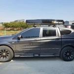 2.1m ABS Aluminum Waterproof UV Protection Portable Camping Car Roof Tent Hard Shell Rooftop Outdoor Tent