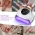 Import 220W UV LED Nail Light Salon nail art fast curing lamp professional UV LED nail lamp wholesale from China