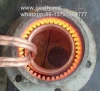 24 hours continuous heating 50 kw high frequency induction heating equipment inner hole and outer heating quenching forging
