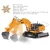 2.4GHz 11CH Alloy Engineering Truck Electronic Metal Excavator Heavy Machinery RC Toys Car Truck HuiNa 1510