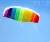 Import 2m dual line power kite or Rainbow power kite from China