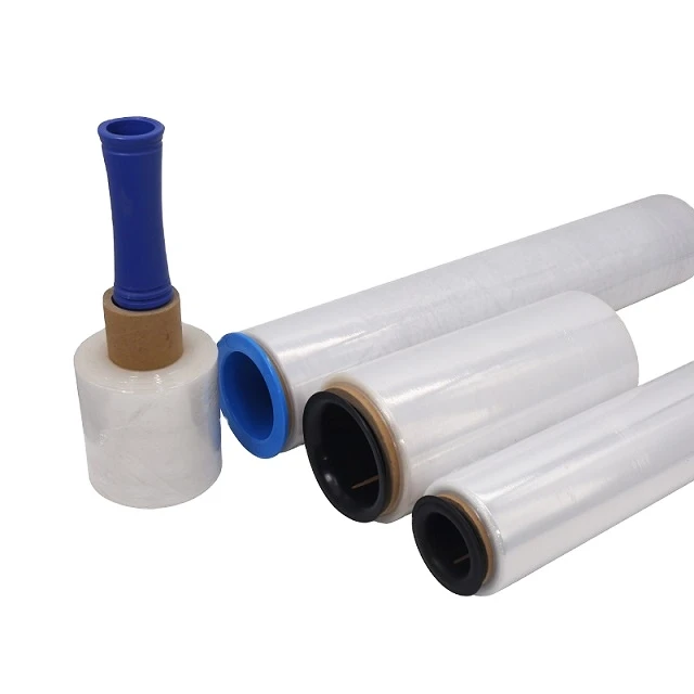 3-layer PE clear plastic wrap film roll
