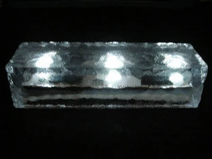 3 LED solar led ice brick light (JL-5518)