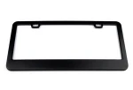 304 Stainless US EU SUV 2 Screw Metal Plate License Frame with Screw Cap