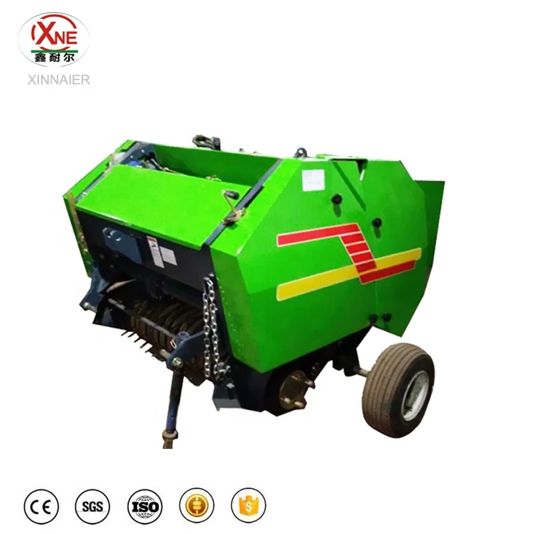 35hp Tractor Small Round Hay and Straw Mini Silage Baler for Sale