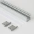 35x35(A)mm Pendant led strip aluminum channel plastered in two ear bracket aluminum/recessed led profile