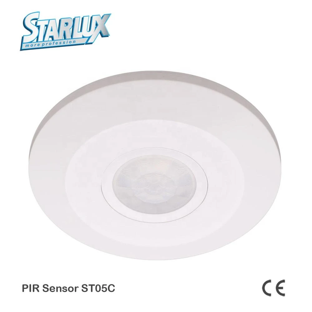 360 degree detection and CE,TUV,SAA certificates Approved Hot New ST05C PIR motion sensor surface mount slim design