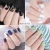 3d clear matte stiletto coffin woman luxury artificial finger toe press on nails full cover kids fake nails tips wholesale