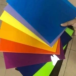 3mm thick extruded PMMA acrylic sheet