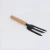 Import 3Pcs/Set Wooden Handle Mini Fork Shovel Rake Garden Tool Set from China