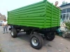 4 wheel axle agriculture farm tractor dump tipping trailer