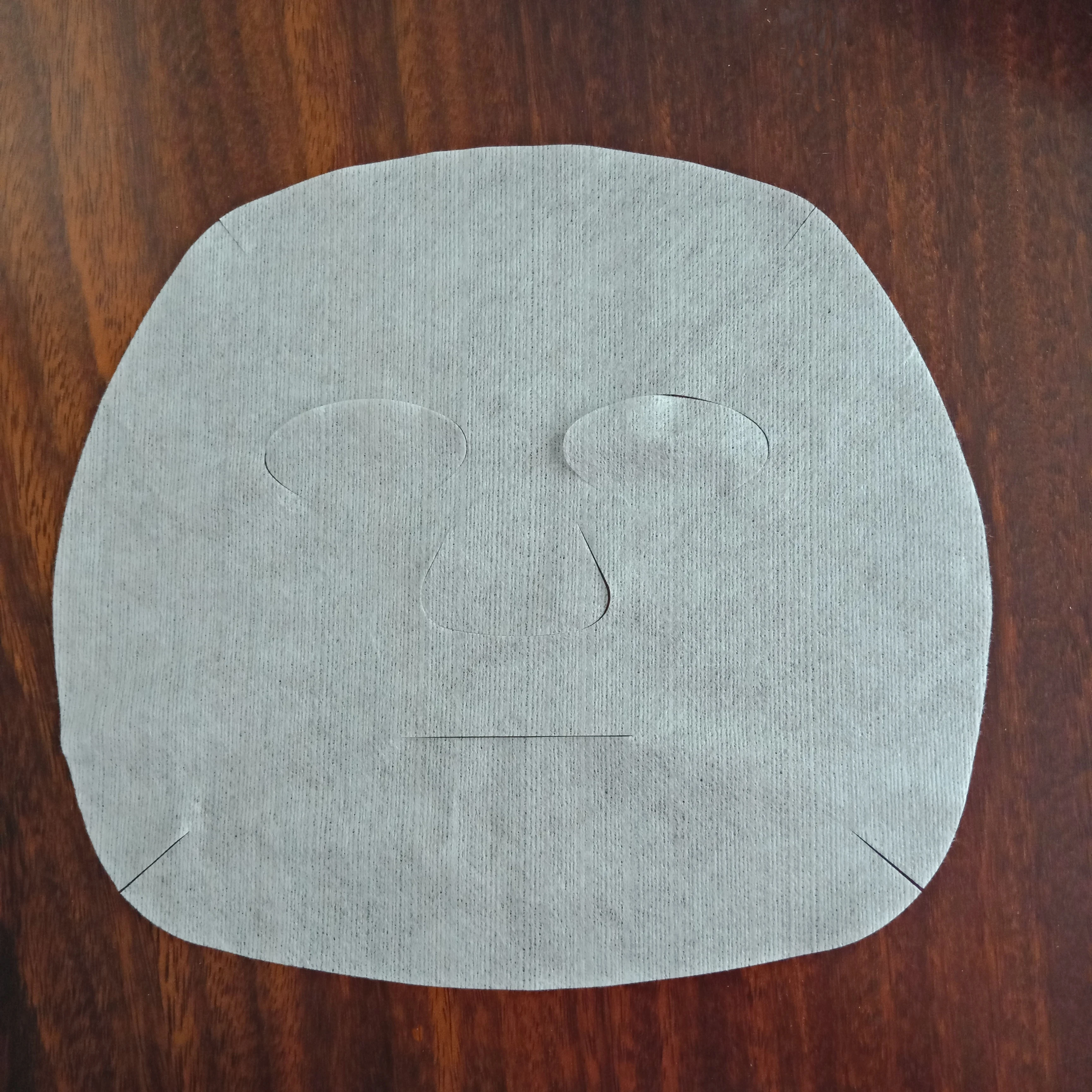 40g Tencel Mesh Spunlace Nonwoven Fabric Face Mask Sheet DRY Facial Sheet Mask