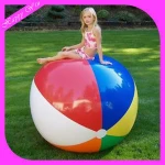 48'' Beach Ball / Advertising PVC Inflatable Free Beach Ball