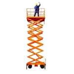 4m To 16m Mobile Mini Hydraulic Elevator Scissor Lift Table  Aerial Work Platform