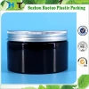 4oz Black cosmetic jar / plastic hair gel jar