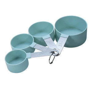 4PCS Plastic Measuring Cups Set Measuring Cups and Spoons Kitchen Measuring Tools Tazas Medidoras