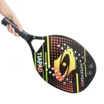 50% Half Carbon Glass Fiber Beach Racket for Adults