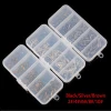 50 pieces Pack Plastic Box Mixed #2  #4  #6  #8  #10  Freshwater Saltwater Treble Fishing Hooks