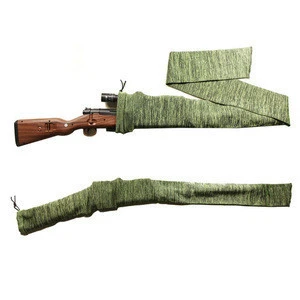 54 Inches Polyester Gun Sock Rifle Shotgun Moistureproof Protector Gun Bag Tactical Hunting Shooting Fishing Rod Gun Cover Case