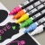 Import 6 Colors 6mm Reversible Tip Erasable Fluorescent Liquid Chalk Marker For Chalkboard, Glass, Plastic, Ceramics, Windows from China