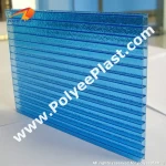 Clear Frosted Plastic Sheets, 6mm Frosted Hollow Sheets in All Colors