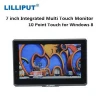 7 inch Capacitive Touch HD Car Monitor With HDMI VGA Input