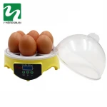 7 Mini Home use Hatching Eggs Chicken Duck Pigeon Quail Automatic Egg Hatchery Machine Egg Incubator