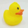 7.6cm yellow classic bath rubber duck with sound for kids