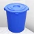 Import 80liter food grade outdoor large plastic water bucket hot sale multifunction round plastic bucket with handle and lid from China