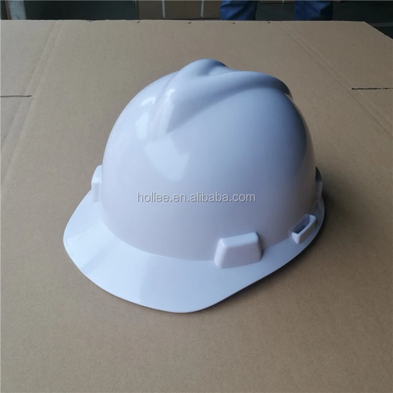 ABS Adjustable Industrial hard hat/safety helmet with chin strap