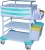 ABS Emergency Drugs Equipment Medical Trolley Price Hospital Crash Cart  Nursing Clinic trolley