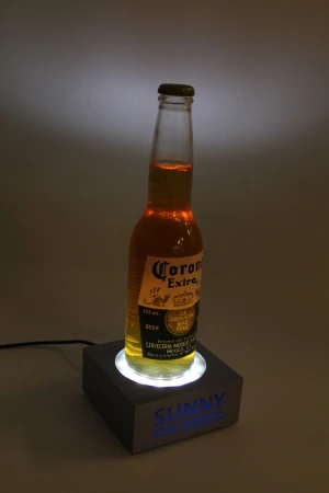 Acrylic Bottle Glorifier Illuminated LED Back Bar Display