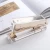 Import Acrylic Clear Gold Desktop Stapler with A Classic Modern Design Elegant Office Desk Accessory from China