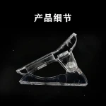 Acrylic Transparent Nail Art Crystal Clip Quick Building Gel Extension Nail Form Tips For UV Gel Manicure Mold Beauty Tool